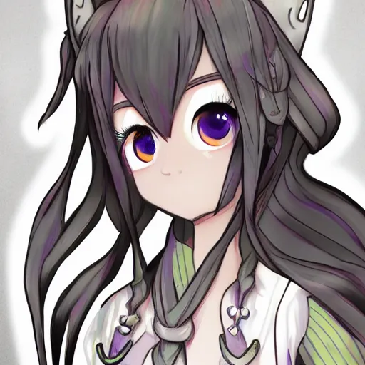 Image similar to detailed beatutiful character art on amino