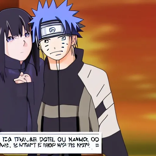 Prompt: Naruto and Hinata breaking up their relationship!!