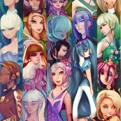 Image similar to detailed beautiful character art on fanpop