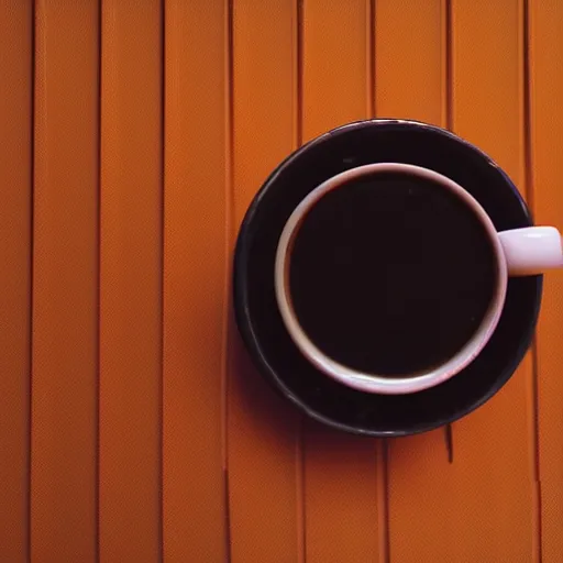 Prompt: synthwave coffee cup, dark studio lighting