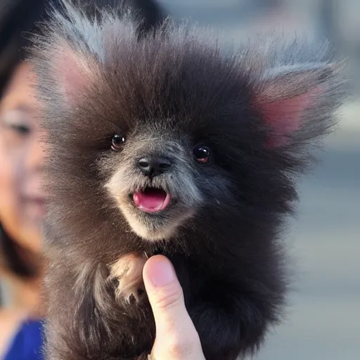 Image similar to LOS ANGELES, CA, USA-SEP 20, 2017: Just one of the most adorable cute fluffy creatures that emerged from the opening of the Hellmouth