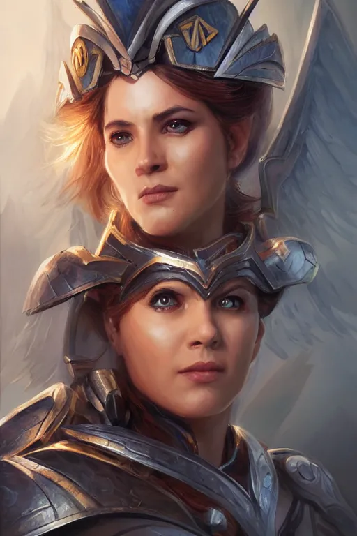 Image similar to amazon valkyrie athena, d & d, fantasy, portrait, highly detailed, headshot, digital painting, trending on artstation, concept art, sharp focus, illustration, art by artgerm and greg rutkowski and magali villeneuve