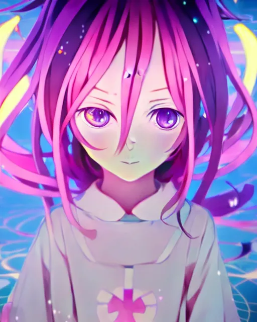 Image similar to pastel no game no life magical girl anime screenshot, anime, intricate, sharp focus, illustration, highly detailed, digital painting, clean artstyle, concept art, matte, art by ilya kuvshinov and ruan jia and greg rutkowski, masterpiece