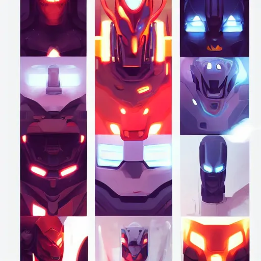 Image similar to face icon stylized minimalist transformers, loftis, cory behance hd by jesper ejsing, by rhads, makoto shinkai and lois van baarle, ilya kuvshinov, rossdraws global illumination