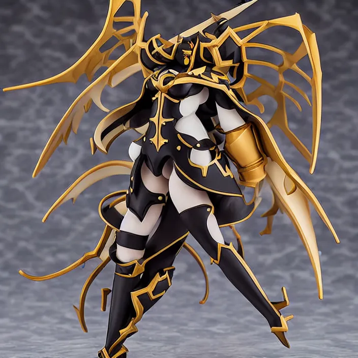 Prompt: albedo overlord pop up parade figure