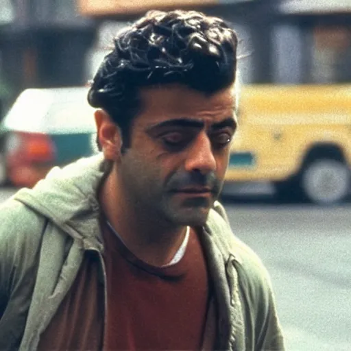 Image similar to a still of Oscar Isaac in Slime City (1988)