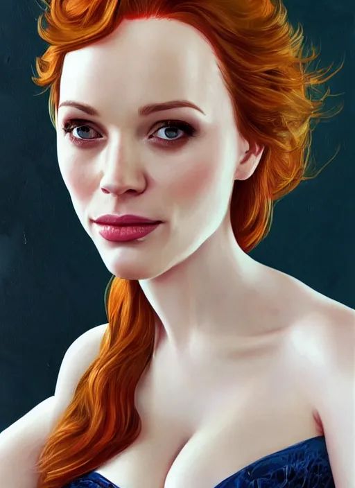 Prompt: photo of a gorgeous christina hendricks / rachel mcadams hybrid in the style of stefan kostic, realistic, professionally, professionally color graded, half body shot, sharp focus, k high definition, insanely detailed, intricate, elegant, art by stanley lau and artgerm