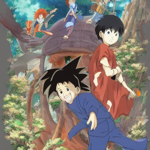 Prompt: anime, sharp focus, breath taking beautiful, Aesthetically pleasing, newts, happy, funny, silly digital concept art by Hayao Miyazaki and Akira Toriyama and Makoto Shinkai and Studio Ghibli, fine art, high definition, HDR, HD, 8K, award winning, trending, featured, masterful, dynamic, energetic, lively, elegant, Richly textured, Richly Colored, masterpiece.