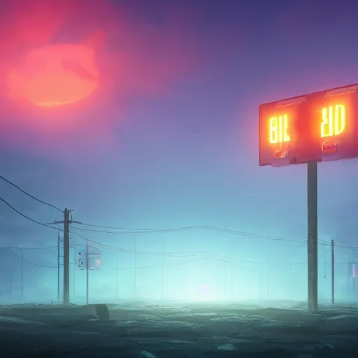 Image similar to a 4k image of the end of the world made by Simon Stålenhag, volumetric lighting, 4k, realistic, octane render, unreal engine,