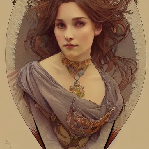 Prompt: beautiful lifelike award winning pencil illustration of lady dimitrescu trending on art station artgerm greg rutkowski alphonse mucha museum quality cinematic atmospheric