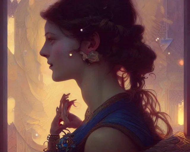 Image similar to photography of joseph cornell, deep focus, d & d, fantasy, intricate, elegant, highly detailed, digital painting, artstation, concept art, matte, sharp focus, illustration, hearthstone, art by artgerm and greg rutkowski and alphonse mucha