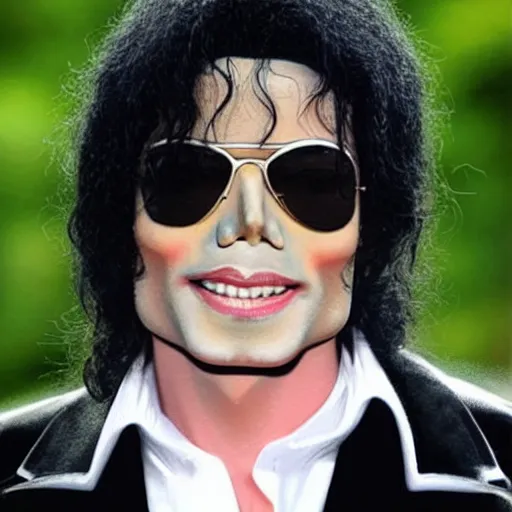 Prompt: Michael Jackson at age 63
