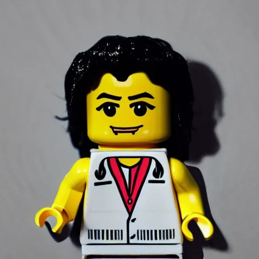 Image similar to Michael Jackson as a Lego