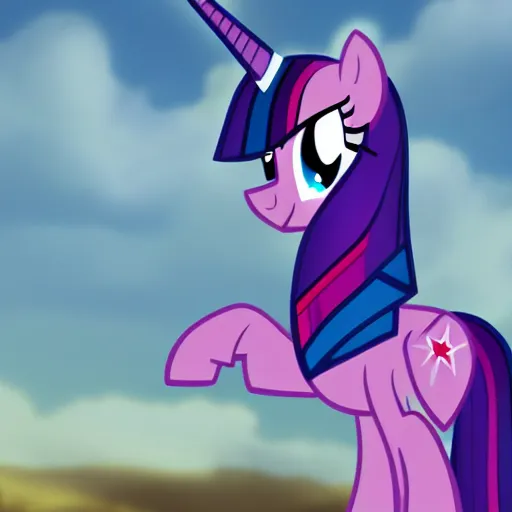 Image similar to Twilight Sparkle. MLP