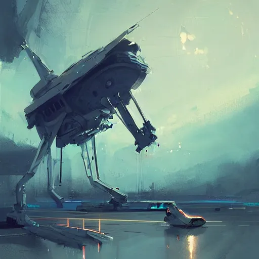 Image similar to futuristic space ship, by Ismail Inceoglu, detailed, mechanical, brushstrokes, future, digital art, sci-fi