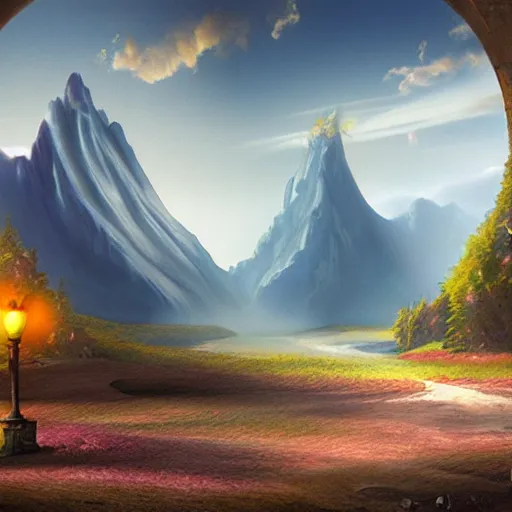 Prompt: mystical matte painting of microfiber cloth. magic. clean