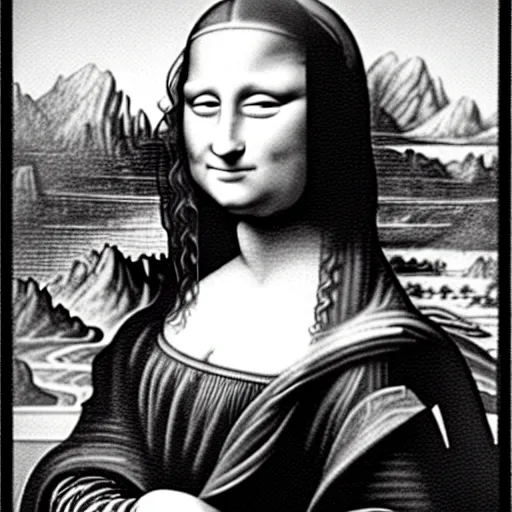 Prompt: mona lisa by leonardo da vinci with giant muscles, ultra detailed