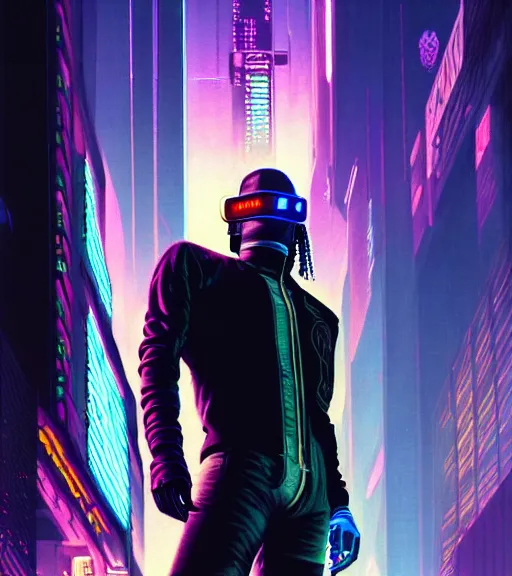 SR5] Illustration de couverture de Hard Targets  Art cyberpunk, Caractère  cyberpunk, Illustration