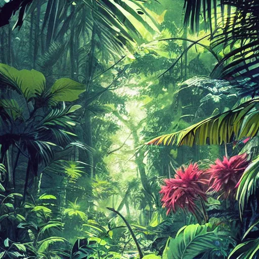 Forest of Okoya Dada Zarude • OT: オコヤのもり, Jungle, Giungla, Dschungel