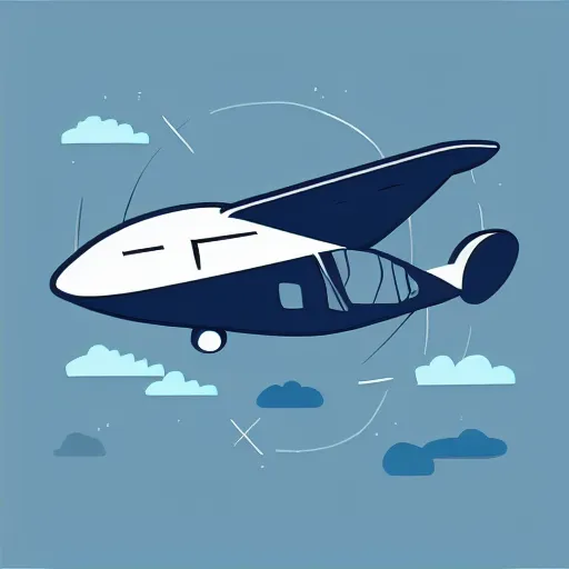 Image similar to airplane whole illustration vector digital art trending on artstation w 6 4 0