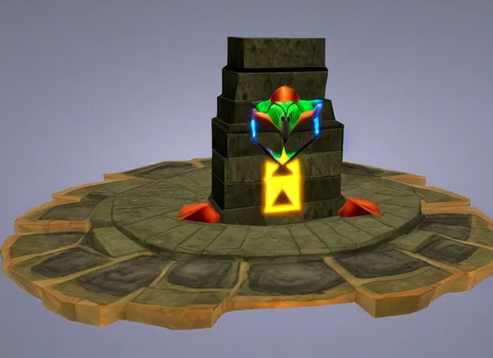 Image similar to shadow temple guillotine ocarina of time nintendo 6 4 ( 1 9 9 6 )