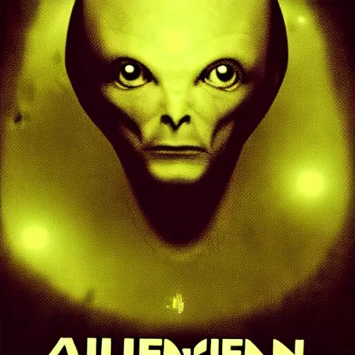 Image similar to alien poster art by imagine effects
