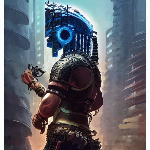 Image similar to cyberpunk viking helmet mask warrior goddess robot ninja fantasy, art gta 5 cover, official fanart behance hd artstation by jesper ejsing, by rhads, makoto shinkai and lois van baarle, ilya kuvshinov, ossdraws