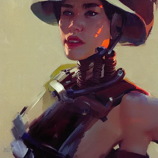 Prompt: greg manchess portrait painting of a drunk robot, medium shot, asymmetrical, profile picture, organic painting, sunny day, matte painting, bold shapes, hard edges, street art, trending on artstation, by huang guangjian and gil elvgren and sachin teng