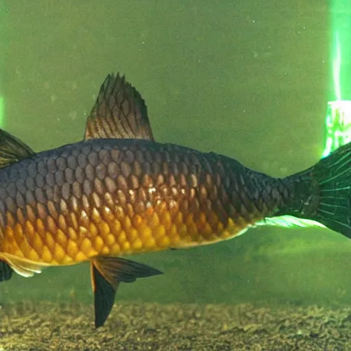 Image similar to a carp as a Sith Lord
