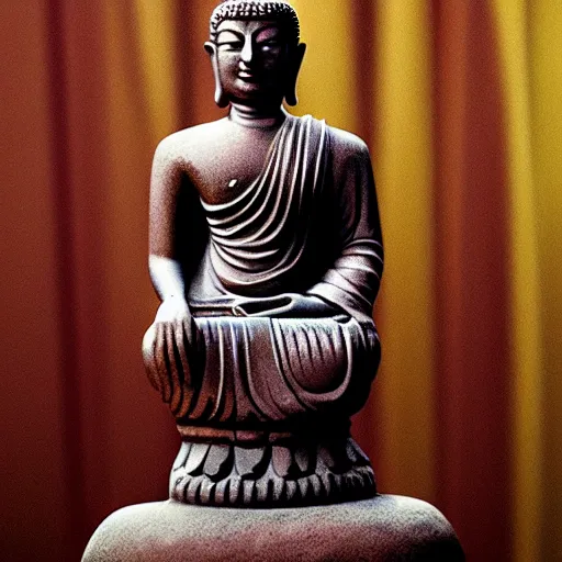 Image similar to statue of buddha in pulp fiction