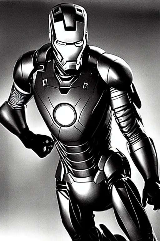 Prompt: cary grant as iron man. superhero movie set in the 1 ac 9 6 0's