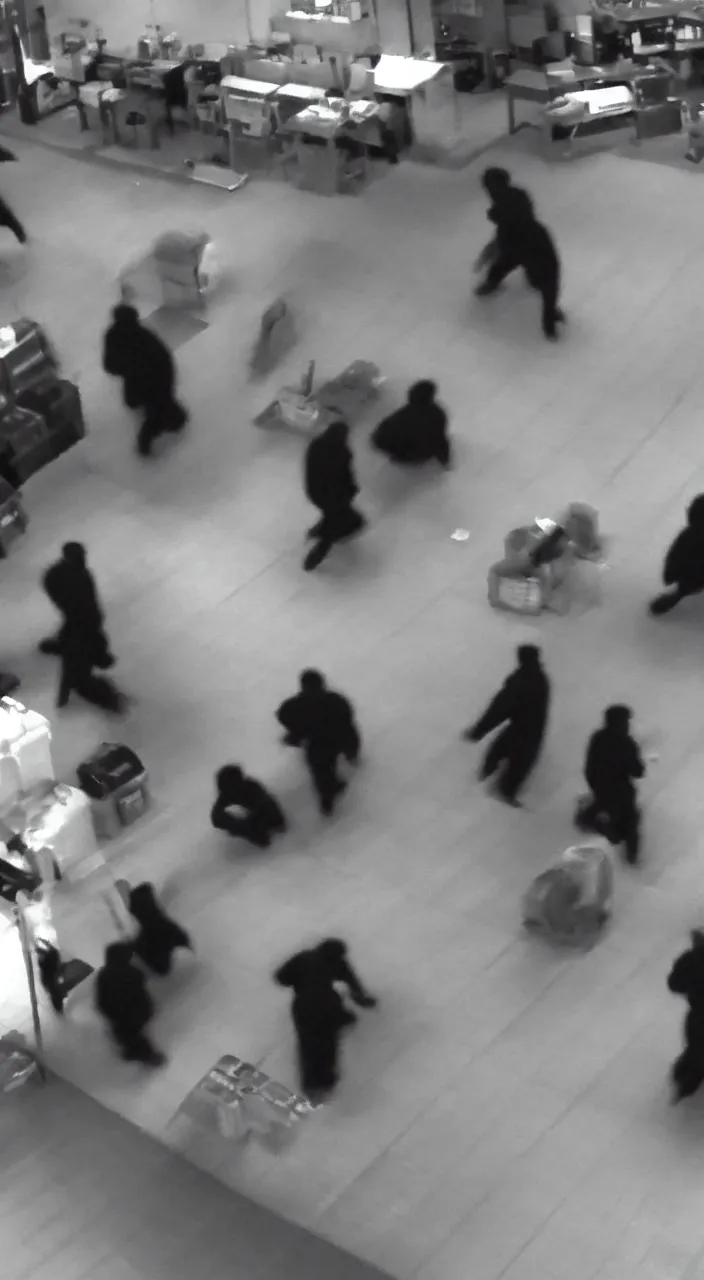 Image similar to backroom ninjas caught on CCTV