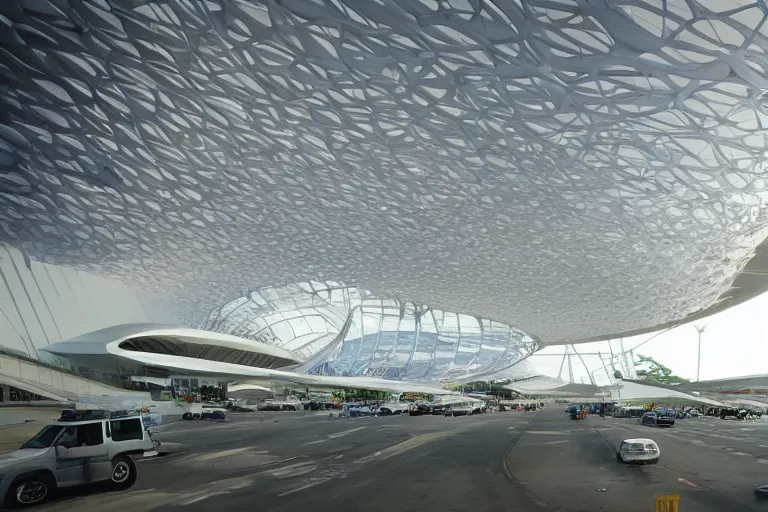 Image similar to Manila International Airport designed by Zaha Hadid