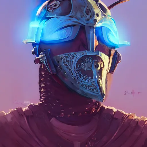 Image similar to cyberpunk viking helmet mask warrior goddess robot ninja fantasy, art gta 5 cover, official fanart behance hd artstation by jesper ejsing, by rhads, makoto shinkai and lois van baarle, ilya kuvshinov, ossdraws