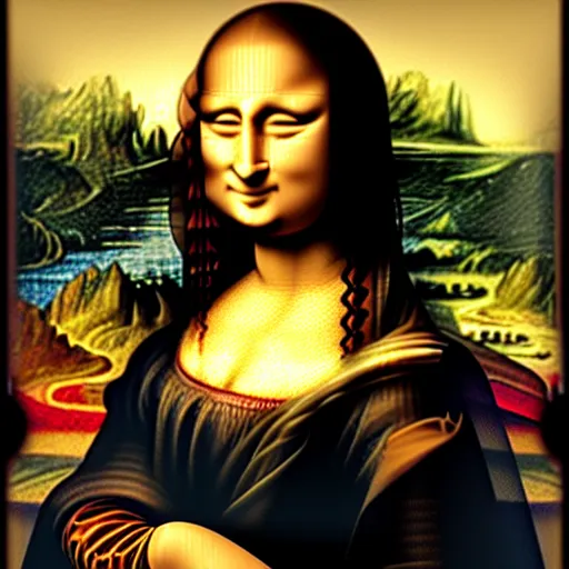 Image similar to the mona lisa