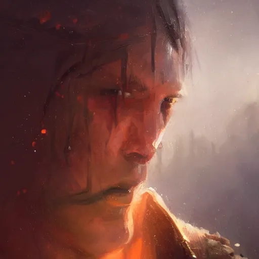 Image similar to kerrigor, oil painting, Tooth Wu, Greg Rutkowski, RPG portrait, dynamic lighting, fantasy art, High contrast, depth of field