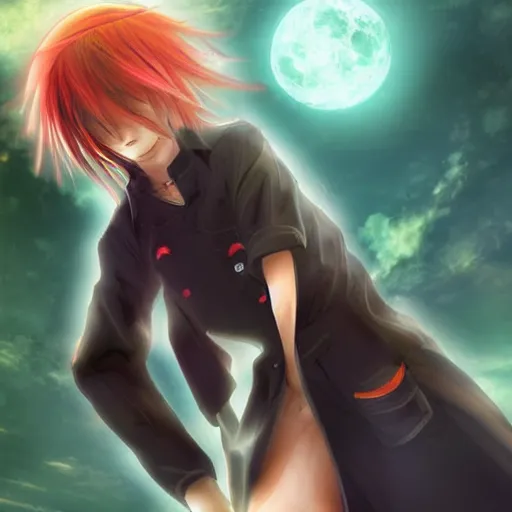 Image similar to Anime character with the power of lucid dreaming, amazing, digital art