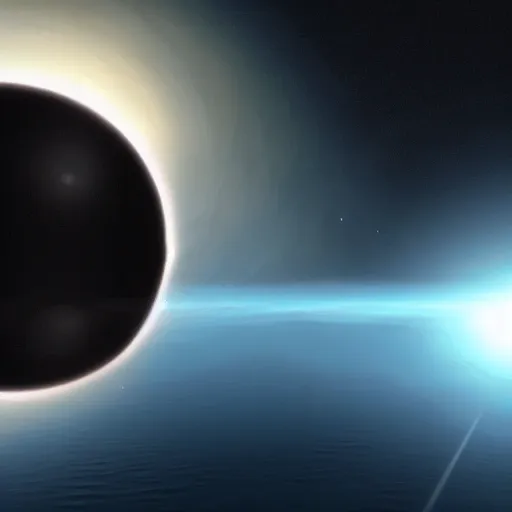 Prompt: black hole sun, unreal engine