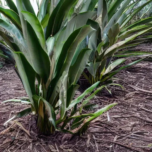 Prompt: a forest of dracaena cinnabari