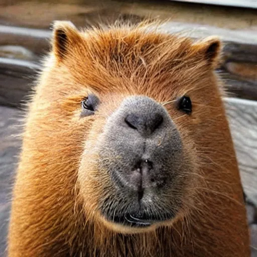 Image similar to softest capybara cuddly