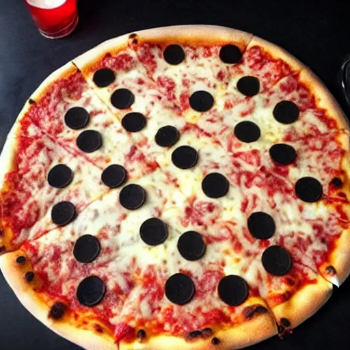 Prompt: pizza in style of starwars