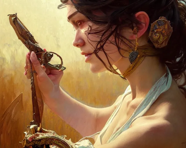 Prompt: photography of denis sarazhin, deep focus, d & d, fantasy, intricate, elegant, highly detailed, digital painting, artstation, concept art, matte, sharp focus, illustration, hearthstone, art by artgerm and greg rutkowski and alphonse mucha