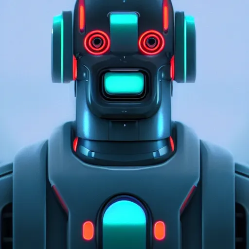 Image similar to a digital art portrait of retrofuturism android robot by Simon Stalenhag, soviet red alert android character design, character sheet, trending on Artstation, 8k, unreal engine, octane render