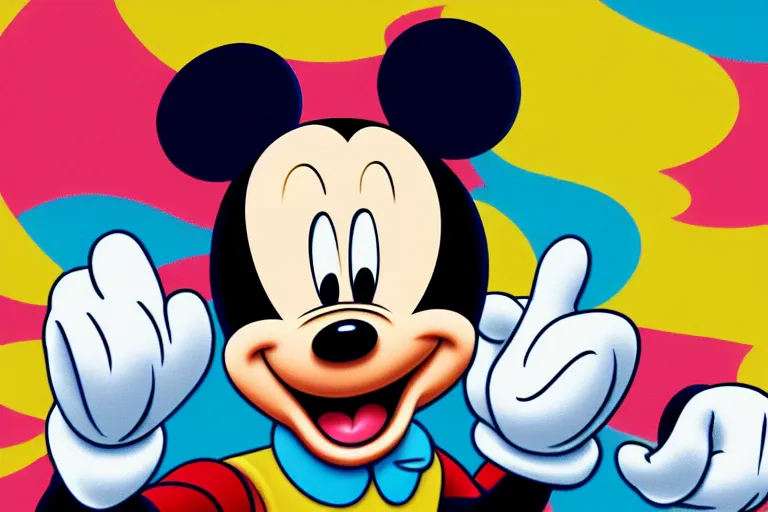 Image similar to beta style of mickey mouse