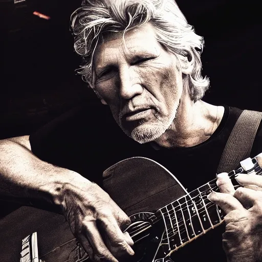 Prompt: roger waters drinks jack daniels whiskey in a old 8 0 s chicago bar, realistic, hdr, clear image, hdd, dynamic lighting,