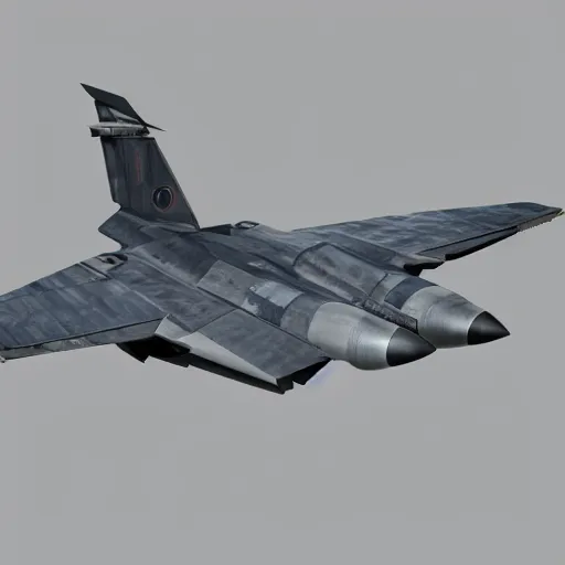 Prompt: concept illustration of a tactical fighter jet, artstation, high detail, 8k