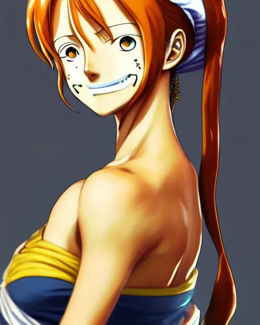 ArtStation - Fan art Nami - One piece