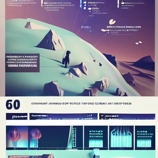 Prompt: infographic, concept art, masterpiece, beautiful dreamy breathtaking, trending on artstation, raytracing, stunning scene