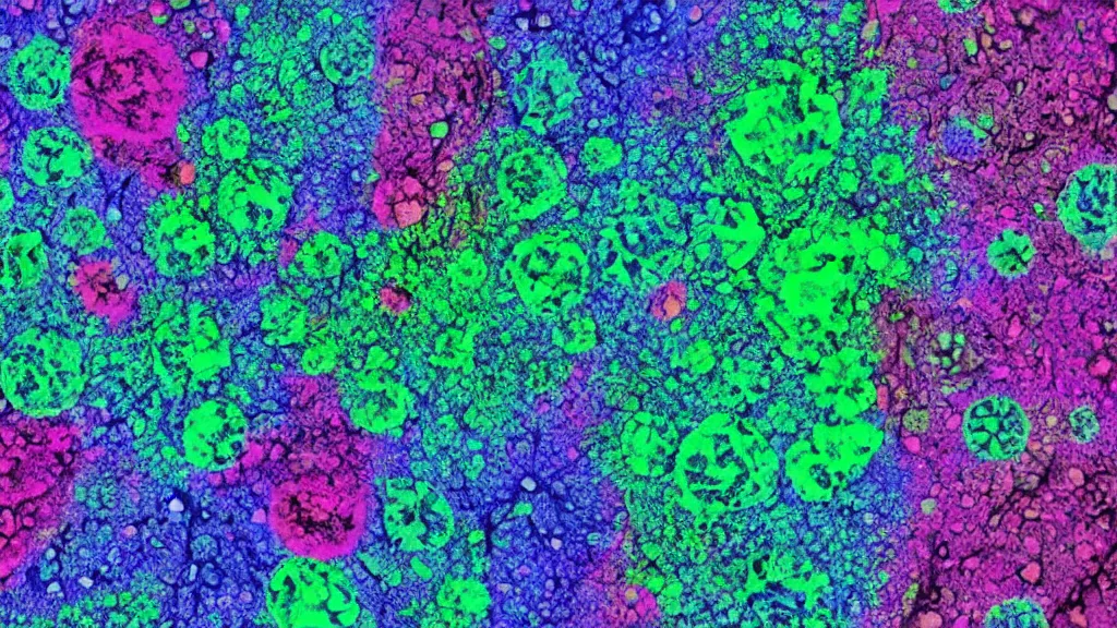 Image similar to inverted colors high - pitched pathology cube ( s ) in nature