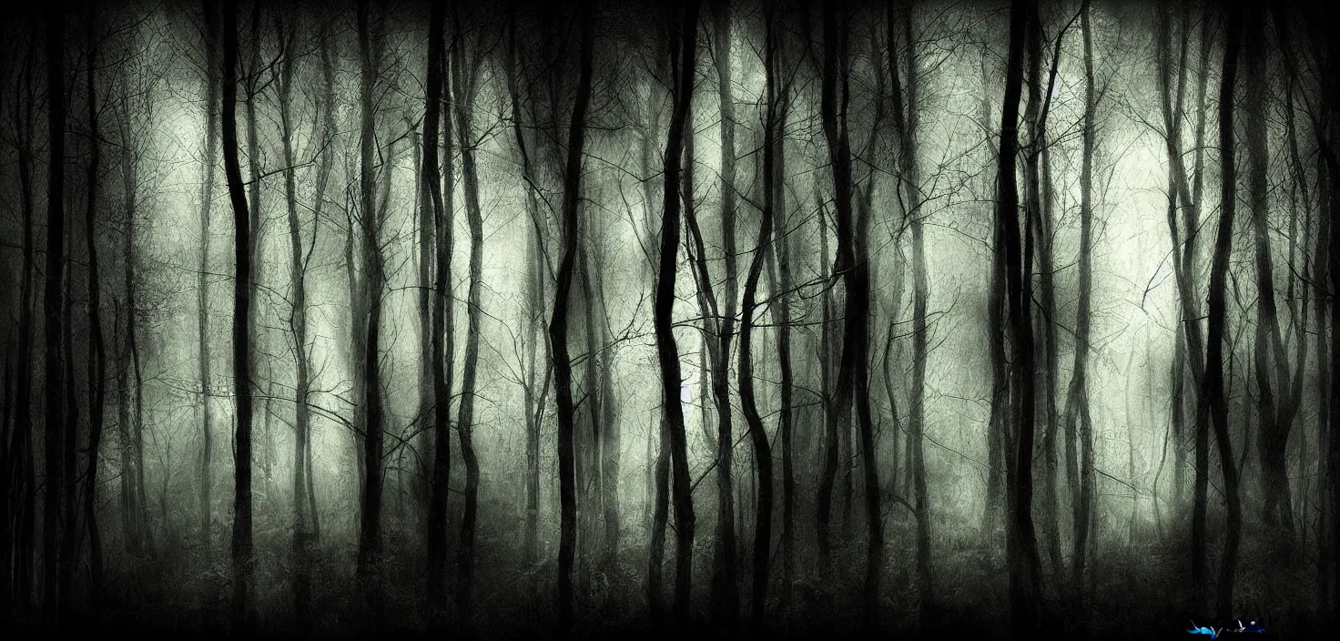 Prompt: dark forest by chausheva katia